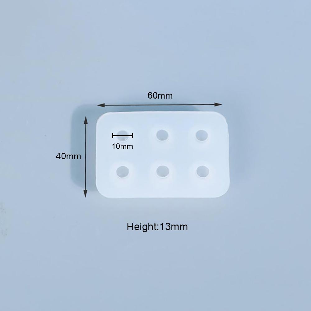 Silicone World Earrings Pendants Silicone Molds Epoxy Resin Mold Cube Ball Beads Mould DIY Jewelry Making Necklace Bracelet Tool