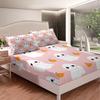Halloween Ghost Pattern Mattress Three-Piece Digital Printing Mattress Bedding Set Adult Children