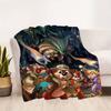 1pc, Chip 'n Dale Rescue Rangers Blanket Soft Throw for Home Decor, Gift Idea, Living Room, Travel, Camping