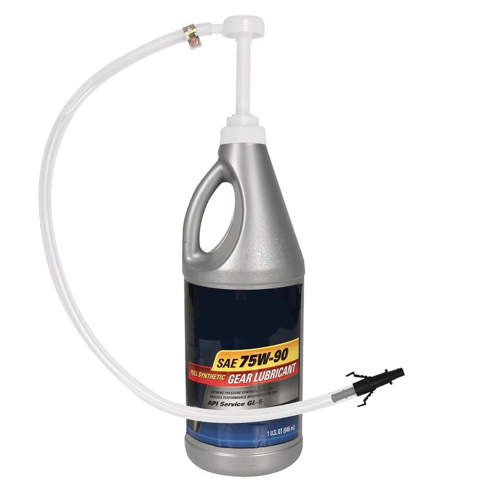 Manual Transmission Fluid Pump - Hand Operated Automotive Fluid Transfer & Filling System for Oil, Brake Fluid (Small)