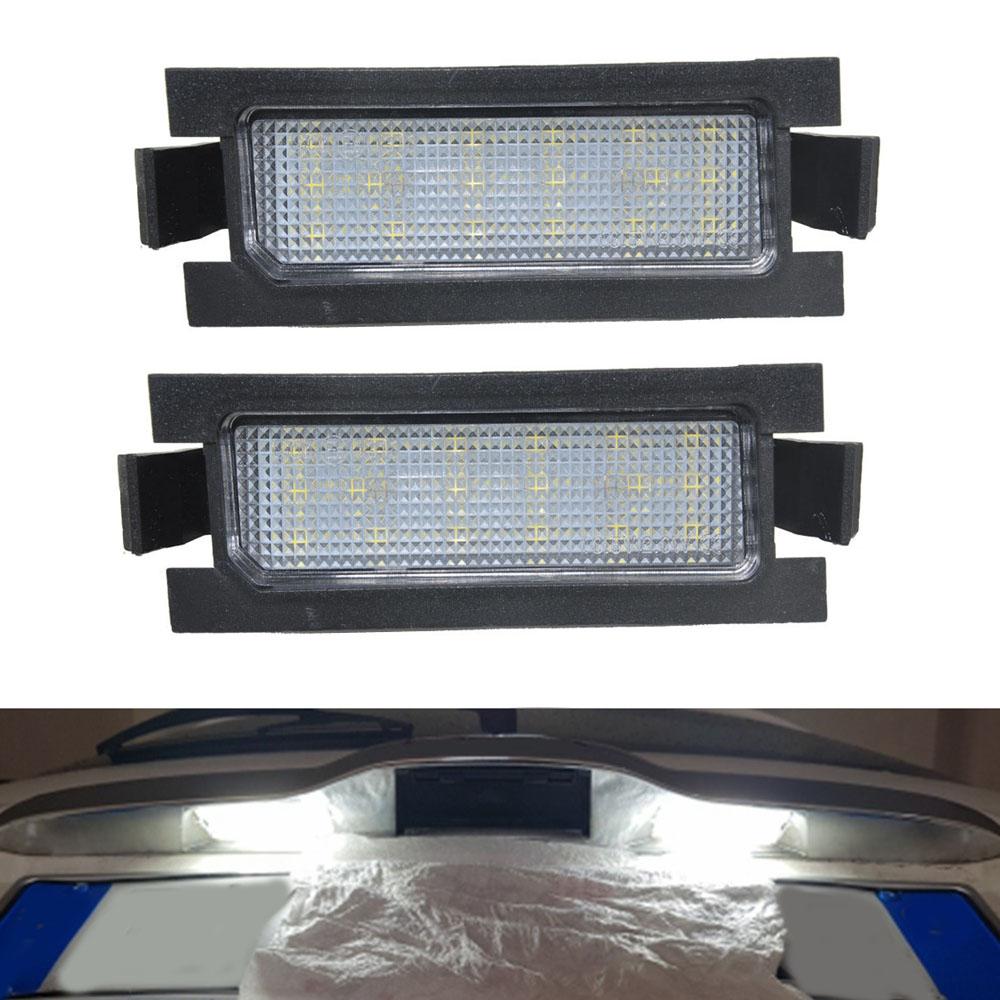 

LED License Plate Lights 925011H500 For Hyundai i30 Accent Elantra Kia Cee D