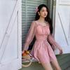 Womens Modest Long Sleeve One-Piece Swimsuit High Waist Tummy Control Plus Size Swimwear Pool Beach Spa