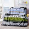 Juventus Customize Your Name Blanket Multi-purpose Customizable Blanket Comfortable Throw For Office Chair Livingroom Living Room Couch
