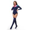 Womens 2mm Neoprene Full Wetsuit Set With Integrated Dive Socks Snorkeling Surfing Scuba Diving Winter Spring Fall