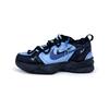 Air Monarch 4 Slip Resistant, Abrasion Resistant, Lightweight Low Top Chunky Sneakers Unisex Black Purple 415445-001(Team502-)