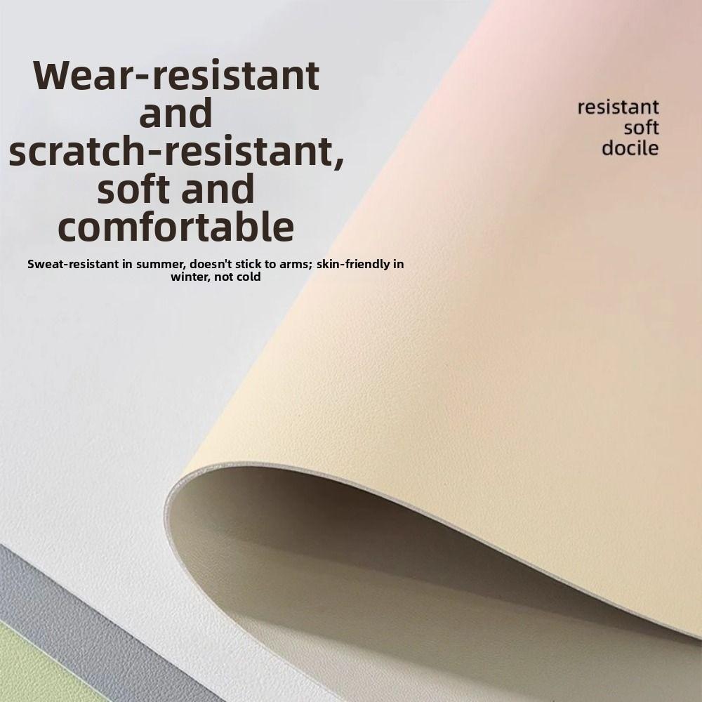 Waterproof Desk Mat Solid Color Large Table Mat Mouse Blotter Pad Desk Blotter Pad Learning