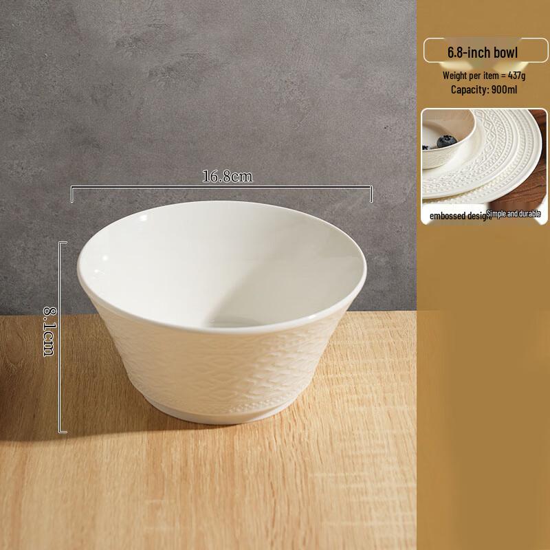 Deou Starlight European Relief Ceramic Tableware