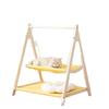 Solid Wood Cat Cradle Bed Thickened Cat Swing Hanging Bed New Cat Hammock Bed  Pet Small Bed