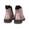 Miso Girls Brandi Glitter Side Zip Block Heel Ankle Boots