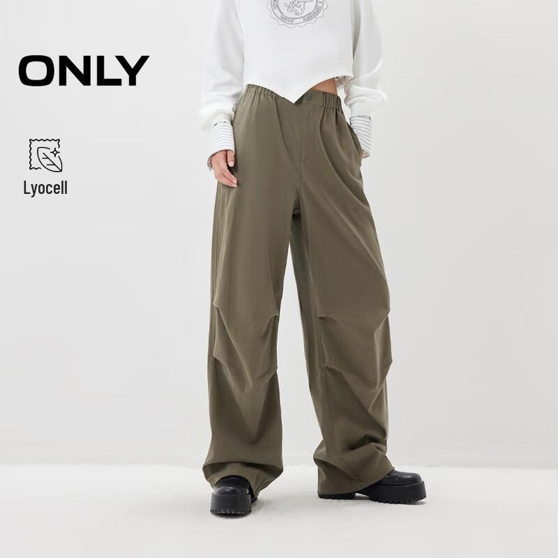 

ONLY Women s High-Waist Loose Straight Cargo Pants 2XL