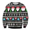 Men's Autumn and Winter Christmas 3D Printed Crew Neck Is Fashionable, Versatile and Comfortable Hoodies & Sweatshirts (men’s)
