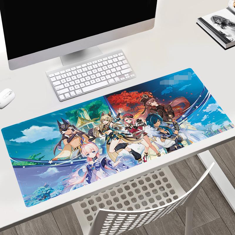 Genshin Impact Large Anime Gaming Mouse Desk Pad
