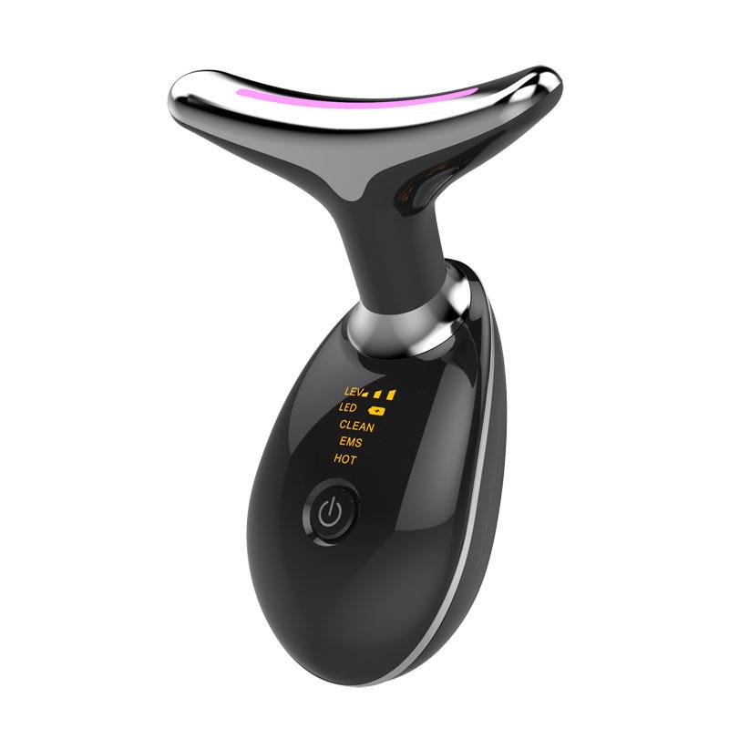 Cross-Border 7-Color Neck Wrinkle Massager & Vibration Beauty Device