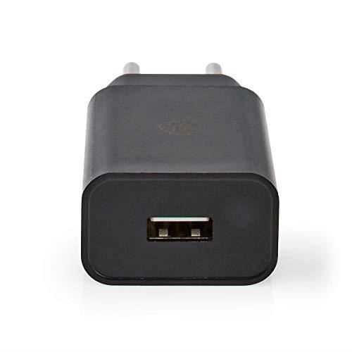 Chargeur Mural - 2,4 a - 1 Sortie - USB-a - Noir