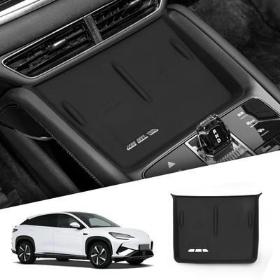 For BYD Sealion 7 EV 2024 2025 Car Anti-Slip Pad Silicone Center Console Wireless Charger Interior Accessories Black