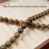 Natural Argentine Green Sandalwood 108 Prayer Beads Bracelet for Men and Women