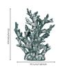 Branching Coral Ornament Stable Artificial with Base Textured for Home Décor, Tabletop