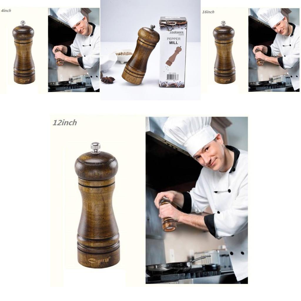 Handcrafted Wooden Spice Storage And Grinding Set With Antique Finish For Gourmet Cooking