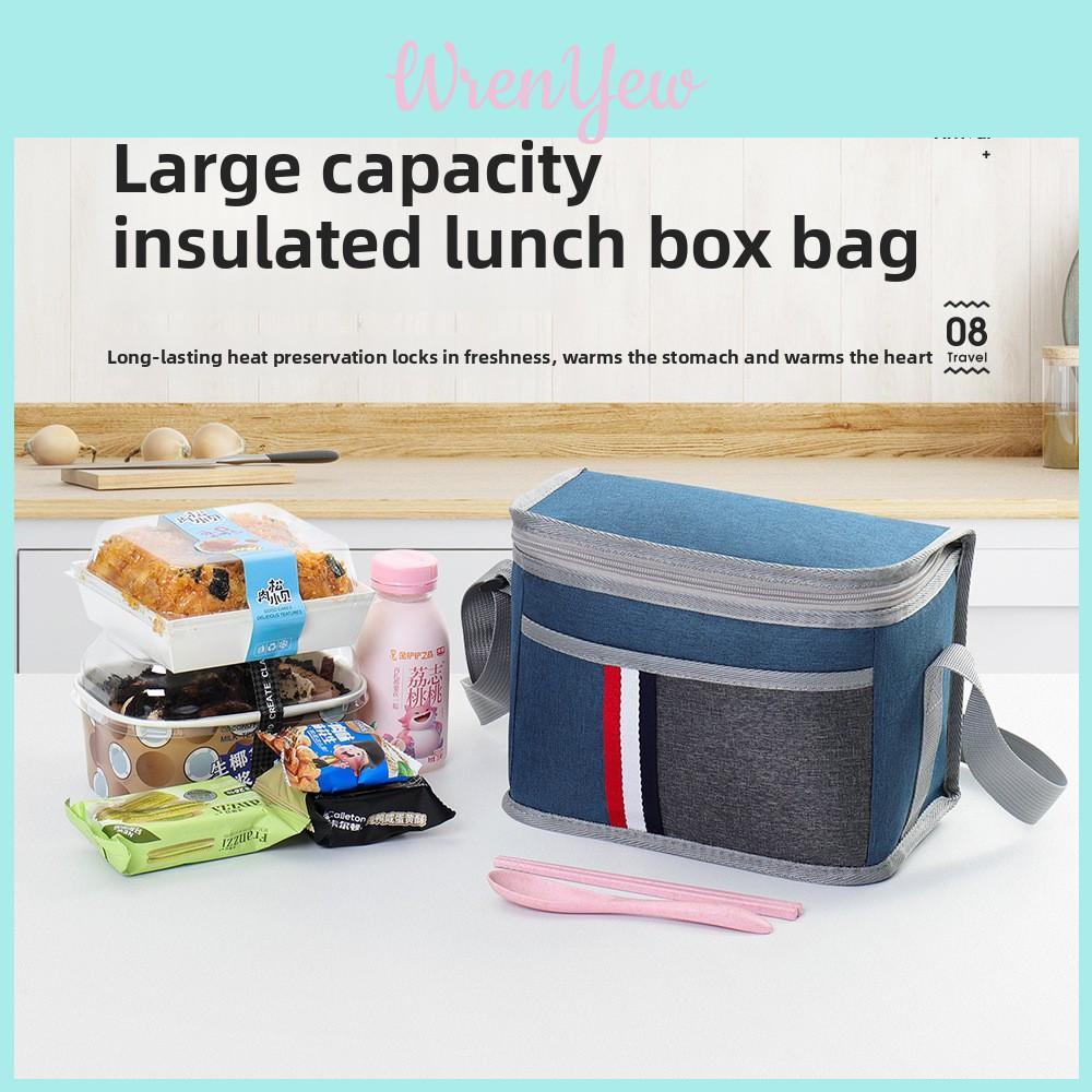 Modern Minimalist Reusable Insulated Food Carrier With Storage For Family And Outdoor Activities