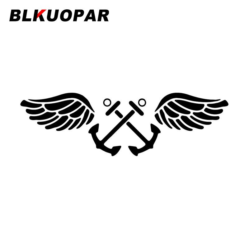 BLKUOPAR Aviation Boatswain's Mate Car Sticker Personality Waterproof Scratch-proof Vinyl Decal Bumper Caravan SUV Decoration