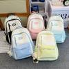 Schoolbag travel junior high school student college backpack Japanese cute backpack high value girl niche large capacity schoolbag