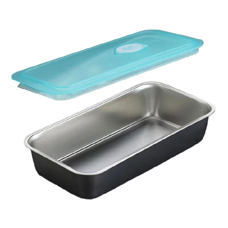 2 Section Food Box Steel Food Carry For Dips Sauces Container серебряный 870₽