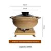 Handun Japanese Clay Pot with Alcohol Stove Set