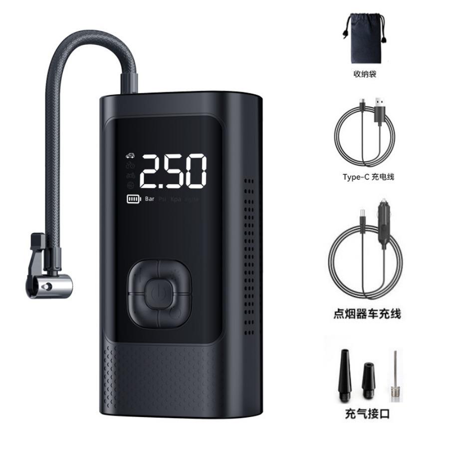 Car Mounted Inflation Pump Wireless Portable Car Digital Display Inflation Pump High-power Tire Inflation Pump