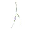 Colorful Gourd Phone Strap with Colorful Beads Handwoven Mobile Phone Pendant Accessory Stylish Car Key Chain Ornament