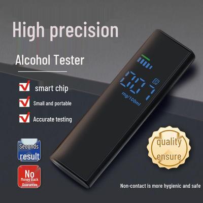 High-Precision Breathable Alcohol Breathalyzer for Drunk Driving Detection