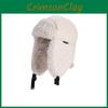 Winter Fleece Hat With Ear Guard For Men And Women Outdoor Windproof Headwear