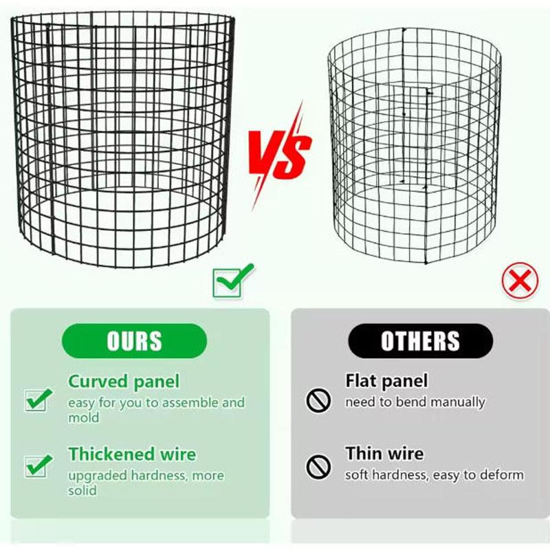 Metal Mesh Plant Protectors,Expanding Tree Guard Hedge Protector Rabbit, Rodent