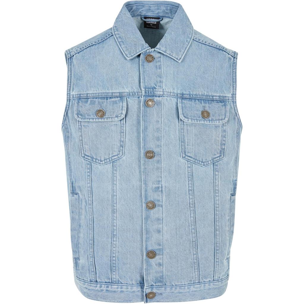 Gilet in denim da uomo Urban Classics