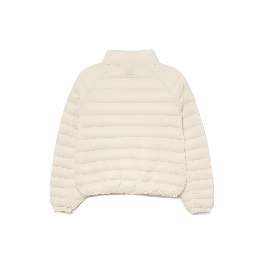 New MLB New York Yankees Down Jackets Women's Ecru 3FDJB0336-50CRD