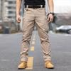 Summer Men's New Tactical Trousers Wear-resistant Ruffian Handsome Multi-bag Solid Color Combat Overalls