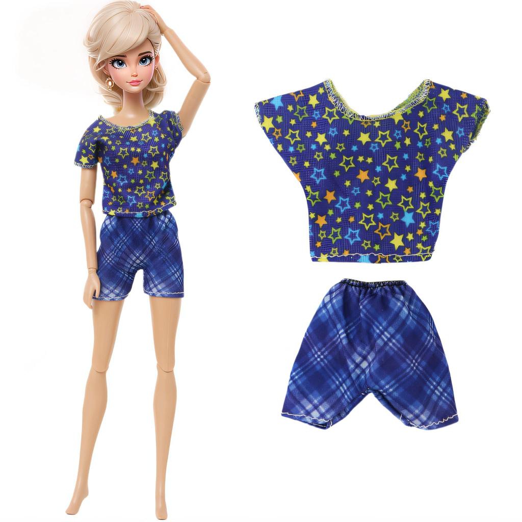 Haine de Păpușă pentru Păpușă de 30cm Lot Stiluri Ținute Sport Rochie Fuste Ținute la Modă pentru Păpușă 1/6 11,5 Inch Jucărie Fată(fără păpuși)