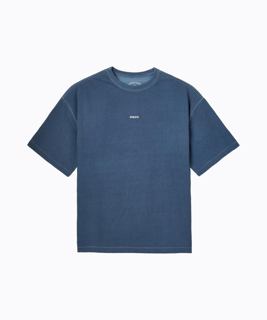 LIMELIGHT APPAREL Limelight Back Logo Cooling Oversized T-Shirt (Blue/White)