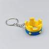Kronnyckelring för Royale Spelälskare 3D-printad Kronryggsäckshänge Spelare Nyckelringstillbehör för Fans Samlare