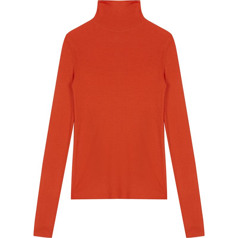 

JNBY 2024 Winter Cashmere Blend High-Collar Pullover Sweater L