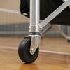 Foldable Pickleball Trolley Large Capacity Pickleball Hopper Trolley Trapezoid Rolling Basket Quiet Wheels Rolling Ball Basket