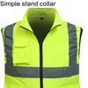 Reflective Vest Security Vest with Pocket Unisex High Visibility Vest Security Workwear for Men Women Traffic Work