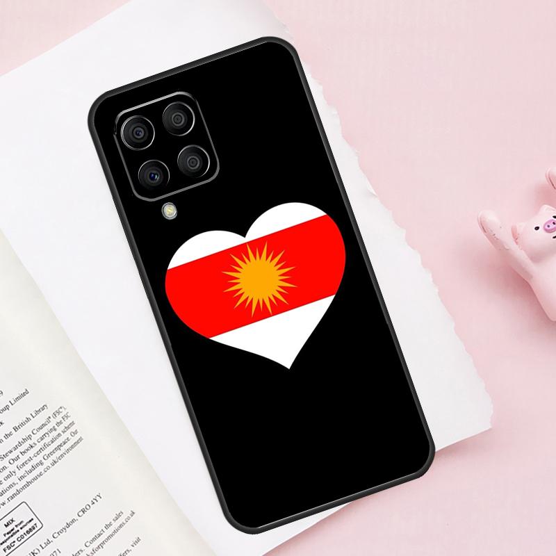 Yazidis Flag Case For Samsung Galaxy M13 M53 M16 M36 M56 M06 M52 M32 M12 M54 M34 M14 M35 M55 M15 M11 M31 Samsung M34 5G