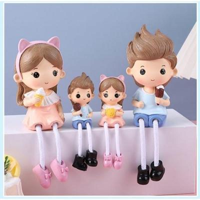 1 Set Zampe Appese Showpiece Romantico di Coppia | Carino Ragazzo e Ragazza Regalo per Lui/Lei, Festa della Mamma, Arredamento Casa, Soggiorno, Camera da Letto