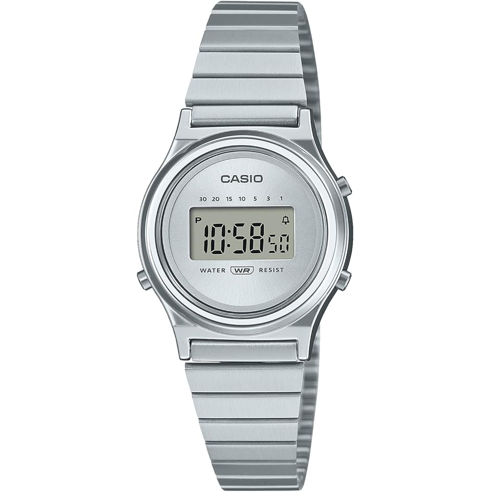 Casio Classic LA700WE-7AJF Silver Women s Watch Stainless Steel Analog Design