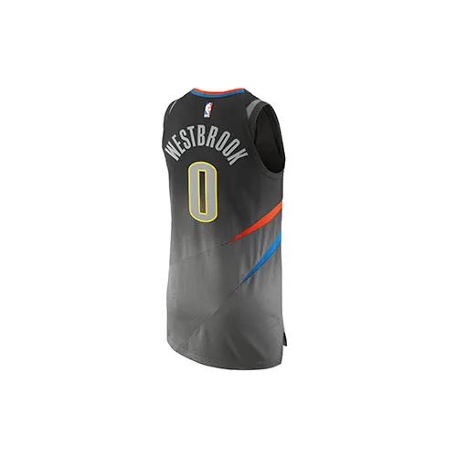Nike Nba Oklahoma City Russell Westbrook Authentic Jersey (Unisex) Basketball Jerseys AH6063 039
