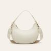 French women's bag new armpit bag fashion messenger portable niche semi-round crescent women's bag shoulder bag