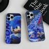Game S-Sonic Classic Movie Phone Case For IPhone 17 16 15 14 13 12 11 Corrugated Frosted Soft Cover Anti-Slip