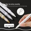 Gold Silver White Kids' Doodling & Drawing Acrylic Paint Marker Pen