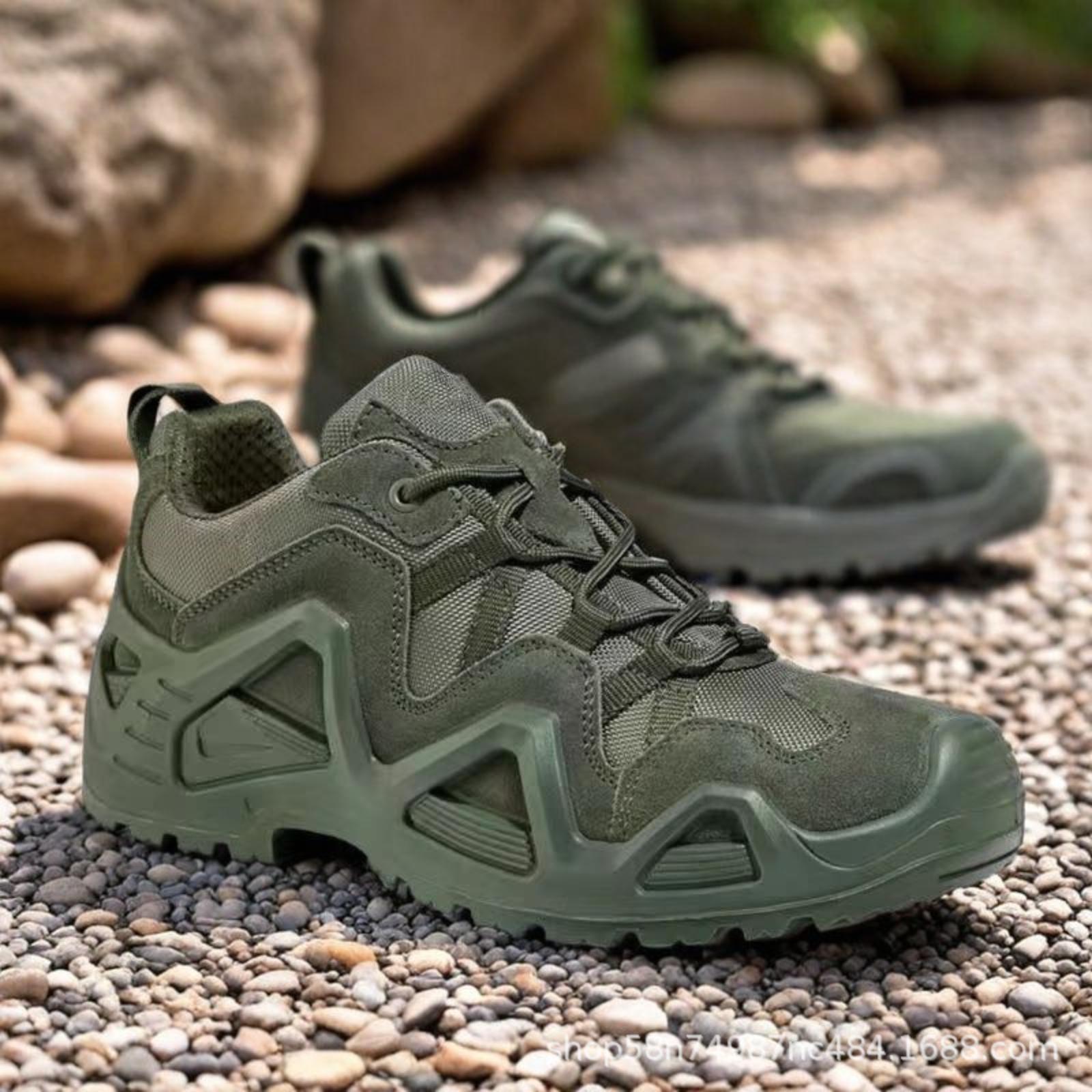 

Mid-cut Military Fan Boots Outdoor Training Hiking Shoes Military Fan Boots 43