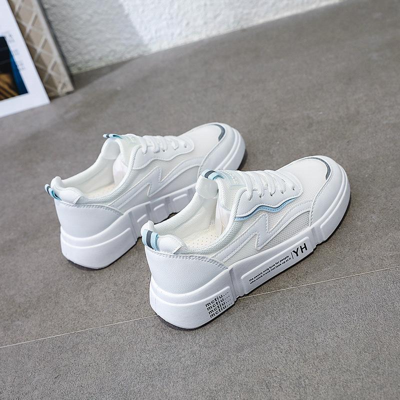

Summer breathable mesh lightweight student sports shoes hollow women versatile running shoes board shoes 40